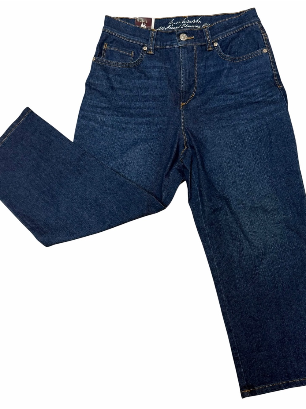 Gloria Vanderbilt Denim Capri Amanda Slimming Effect